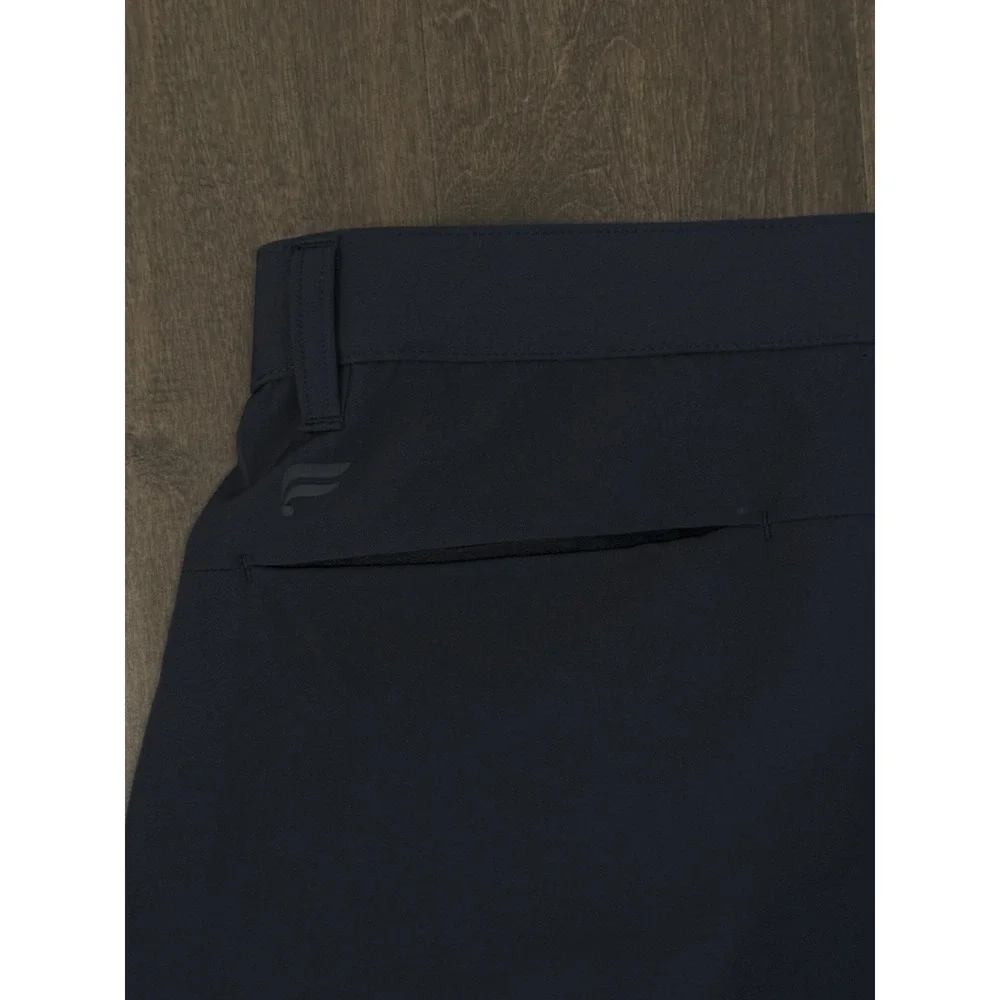 Fabletics The Only Pants Men Size 32X29 Blue Preppy Golf Performance Logo Pocket